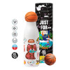 Bascetball Metal mug thermos, double wall, 550ml