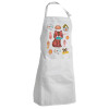 Adult Chef Apron (with sliders and 2 pockets)