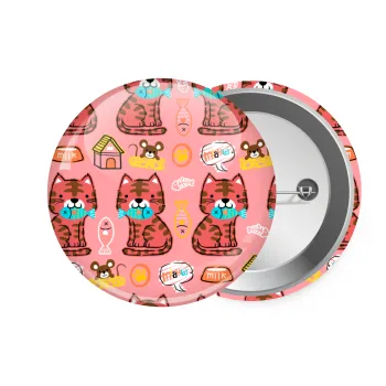 Cats and Fishes, Κονκάρδα παραμάνα 7.5cm