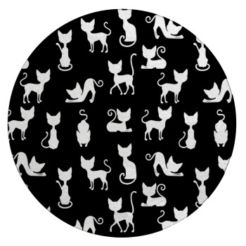 Γατούλες κυρίες, Επιφάνεια κοπής γυάλινη στρογγυλή (30cm)