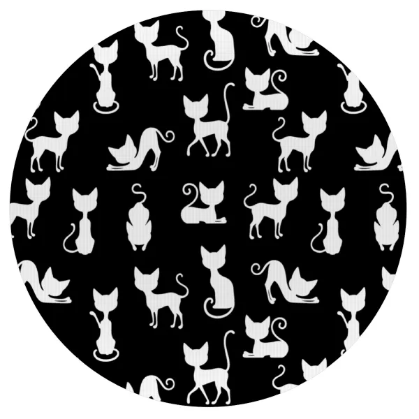 Γατούλες κυρίες — Mousepad Round 20cm