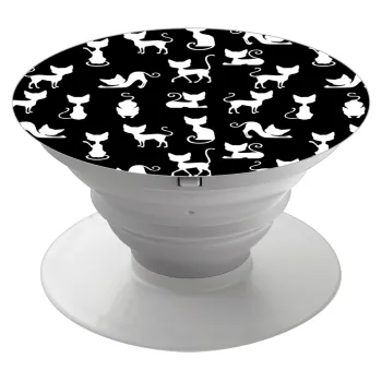 Γατούλες κυρίες, Phone Holders Stand  Λευκό Βάση Στήριξης Κινητού στο Χέρι