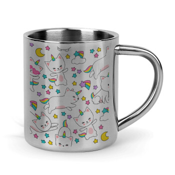 Cats unicorns, Mug Stainless steel double wall 300ml