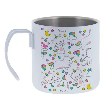 Cats unicorns — Κούπα Ανοξείδωτη διπλού τοιχώματος 400ml