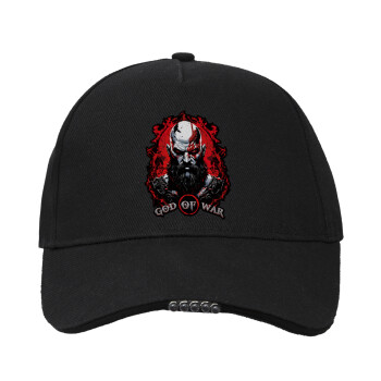 God of war, Work & Activity LED Light Cap – Perfect for Night & Low Light Conditions (100% COTTON, ADULT, UNISEX)
