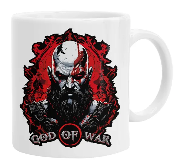 God of war — Κούπα, κεραμική, 330ml