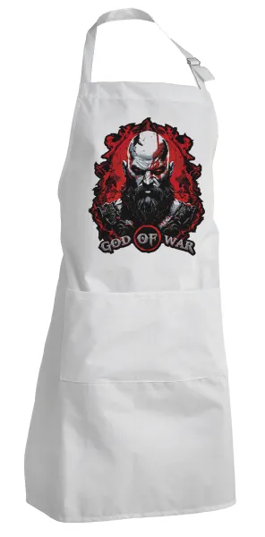 God of war — Adult Chef Apron (with sliders and 2 pockets)