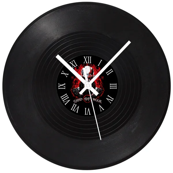God of war — Vinyl record wall clock (30cm)
