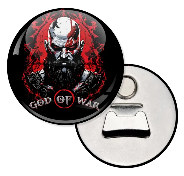 God of war — Μαγνητάκι & Ανοιχτήρι (5.9cm)