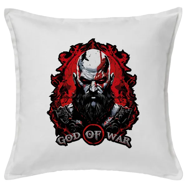 God of war — Sofa cushion White 50x50cm includes filling