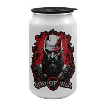 God of war, Κούπα ταξιδιού μεταλλική με καπάκι (tin-can) 500ml