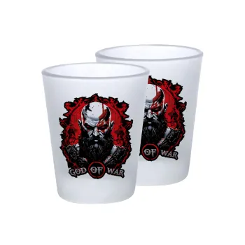 God of war, Σφηνοπότηρα γυάλινα 45ml του πάγου (2 τεμάχια)