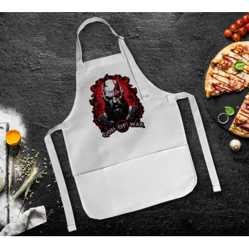 God of war, Ποδιά Σεφ Ολόσωμη Παιδική (με ρυθμιστικά και 2 τσέπες)