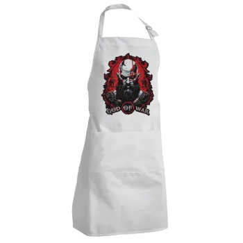 God of war, Adult Chef Apron (with sliders and 2 pockets)