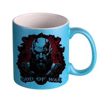 God of war, Κούπα Σιέλ Glitter που γυαλίζει, κεραμική, 330ml