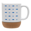 Ceramic coffee mug Cork (MAT), 330ml