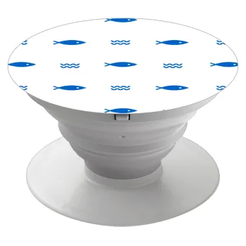 Ψαράκια, Phone Holders Stand  Λευκό Βάση Στήριξης Κινητού στο Χέρι