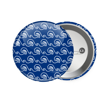 Blue Waves, Κονκάρδα παραμάνα 7.5cm