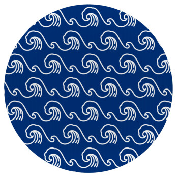 Μπλε Κύματα, Mousepad Στρογγυλό 20cm