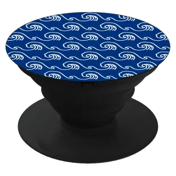 Μπλε Κύματα, Phone Holders Stand  Μαύρο Βάση Στήριξης Κινητού στο Χέρι