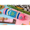 Easter candle, Childrens hot water bottle, stainless steel, with safety straw, PINK (500ml)
