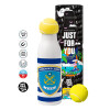 Tennis ball Metal mug thermos White, double wall, 550ml