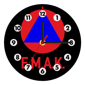 E.M.A.K., Wooden wall clock (20cm)