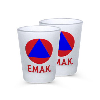 Ε.Μ.Α.Κ., Σφηνοπότηρα γυάλινα 45ml του πάγου (2 τεμάχια)