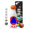 Bascetball Metal mug thermos, double wall, 550ml