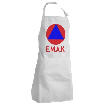 E.M.A.K., Adult Chef Apron (with sliders and 2 pockets)