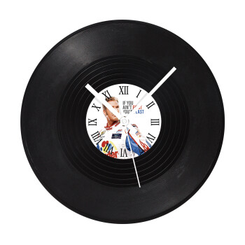 If You Ain't First You're Last Ricky Bobby, Talladega Nights, Ρολόι τοίχου Βινύλιο (30cm)
