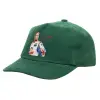 Καπέλο παιδικό Baseball, 100% Βαμβακερό Drill, ΠΡΑΣΙΝΟ (ΒΑΜΒΑΚΕΡΟ, ΠΑΙΔΙΚΟ, ONE SIZE)