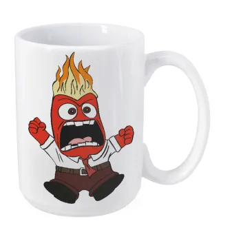 Inside Out θυμός, Κούπα Mega, κεραμική, 450ml