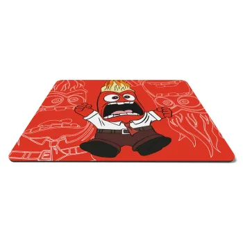Inside Out Angry, Mousepad rect 27x19cm