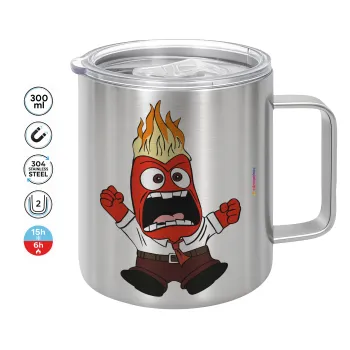 Inside Out θυμός, Κούπα Ανοξείδωτη διπλού τοιχώματος 300ml