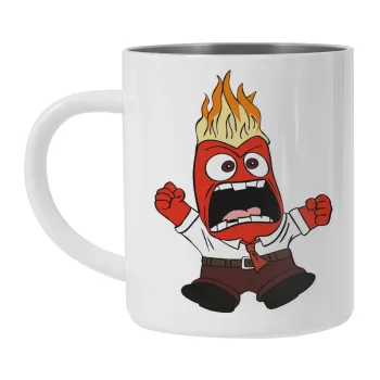 Inside Out Angry, Mug Stainless steel double wall 300ml