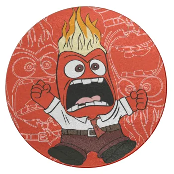 Inside Out Angry, Επιφάνεια κοπής γυάλινη στρογγυλή (30cm)