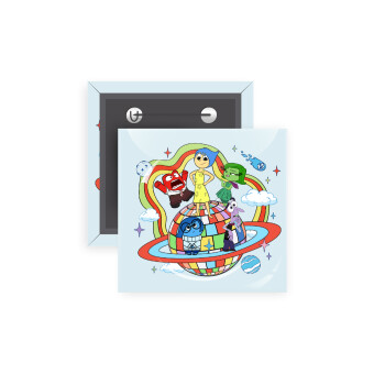 Inside Out, Κονκάρδα παραμάνα τετράγωνη 5x5cm