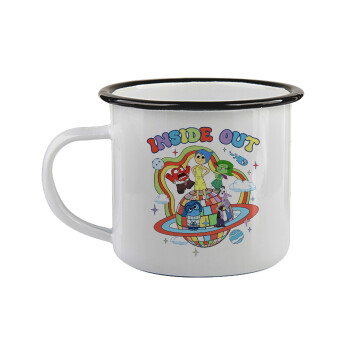 Inside Out, Κούπα εμαγιέ με μαύρο χείλος 360ml