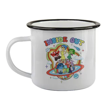 Inside Out, Κούπα εμαγιέ με μαύρο χείλος 360ml