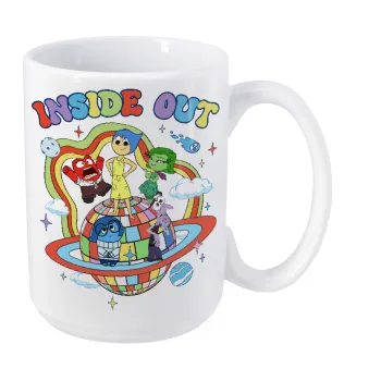 Inside Out, Κούπα Mega, κεραμική, 450ml