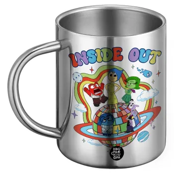 Inside Out, Ανοξείδωτη Μεταλλική Κούπα 450ml - Διπλού Τοιχώματος
