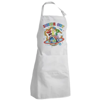 Inside Out, Adult Chef Apron (with sliders and 2 pockets)