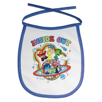 Inside Out, Σαλιάρα μωρού αλέκιαστη με κορδόνι Μπλε