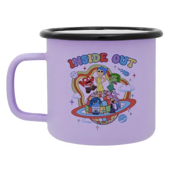 Inside Out, Κούπα Μεταλλική εμαγιέ ΜΑΤ Light Pastel Purple 360ml