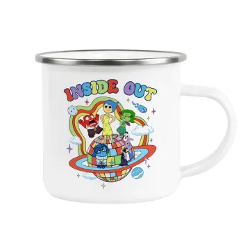 Inside Out, Κούπα Μεταλλική εμαγιέ λευκη 360ml