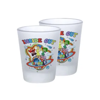 Inside Out, Σφηνοπότηρα γυάλινα 45ml του πάγου (2 τεμάχια)