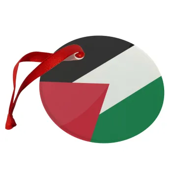 Σημαία Παλαιστίνης, Στολίδι Χριστουγεννιάτικο στολίδι γυάλινο 9cm