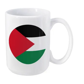Palestine Flag, Κούπα Mega, κεραμική, 450ml