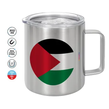 Palestine Flag, Mug Stainless steel double wall 300ml